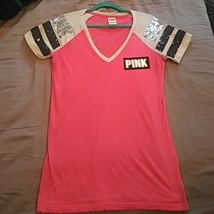 PINK Bling tee